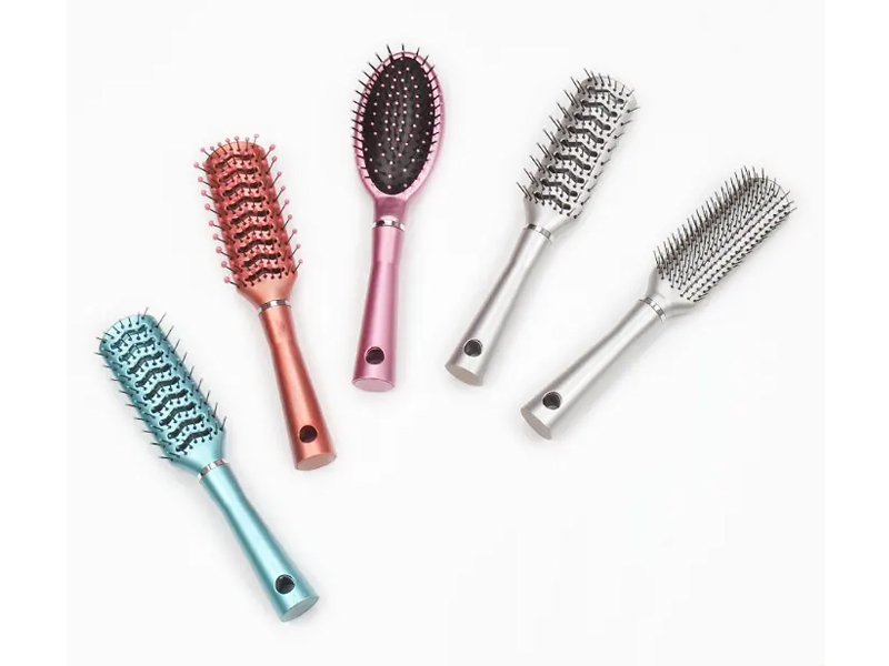 مجموعة متنوعة من فرش الشعر البلاستيكية الفاخرة